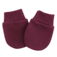 thumbnail image 1 of Guardurnaity Manoplas para bebés Sensación cómoda Guantes para recién nacidos Estilo clásico Diseño considerado Accesorios para bebés guantes y mitones vino rojo, 1 of 6
