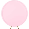 thumbnail image 4 of Round Arch Backdrop Cover 6ft/6.5ft/7.2ft Wrinkle Resistant Machine Washable For Wedding Birthday Baby Shower Decorations, 4 of 9