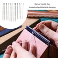 thumbnail image 3 of Hand Sewing Needles Automatic Threading Design Durable Elegant Needle-like Things Side-Hole Needlework Tools Handmade Embroidery Type 2, 3 of 7