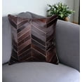 thumbnail image 3 of 18" x 18" x 5" Chocolate  Pillow, 3 of 6