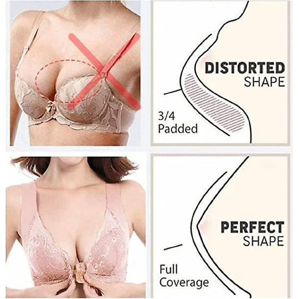 Exclusive air Push-up bra with inflate-deflate volume adjustment