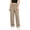 Khaki, variant on Sherpa Pajama Pants for Women Comfy Soft Drawstrings Elastic Wasit Knit Fluffy Pjs Bottoms Lounge Warm Ultra-Lightweight Sleep Pants Beige Free Size