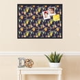thumbnail image 3 of PinPix 32x24 Custom Cork Bulletin Board Fruit on Vine Black Poster Board Has a Fabric Style Canvas Finish, Framed in Fruit on Vine Black, by ArtToFrames (PinPix-1896), 3 of 5