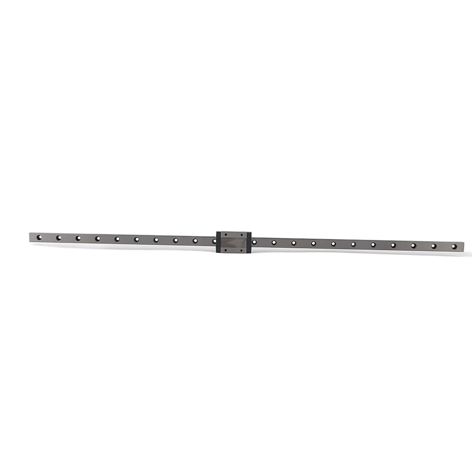 Linear Rail Guide, Professional Black Aluminum Linear Slide Rail