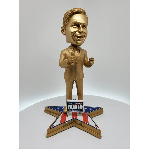 Marco Rubio Presidential Gold Version Bobblehead