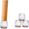 thumbnail image 2 of Cojines de silicona CHAO para muebles 32 piezas fundas para patas de silla 12-16 MM transparente, 2 of 5