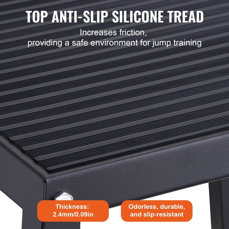 EliteFTS Squat Box – Adjustable Plyo Box With Anti-Slip Top, High-Density Foam For Box Squats, Jumps, Step-Ups (14", 16", 18")