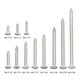 thumbnail image 4 of A2 DIN7981 # 8 4.2mm 304 Tornillo de acero inoxidable Avellanado Tornillos de madera penetrantes 4.2 CACAGOO Tornillo de rosca, 4 of 7