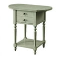 thumbnail image 1 of Bowery Hill Table d'Appoint en Bois à Rabat Finition Gris Antique, 1 of 6