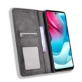 thumbnail image 4 of Compatible with Motorola Moto G60S Case Magnetic Closure Vintage Pattern PU Leather Wallet Cover with Card Slots-Black, 4 of 5