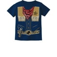 thumbnail image 1 of Tstars Boys Unisex Halloween Party Shirt Kids Cowboy Halloween Boys Shirt Cowboy Costume Outfit Day of the Dead Spooky Trick or Treat Funny Humor Gifts Toddler Kids Graphic T Shirt, 1 of 6