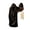 Black, variant on Horror Wizard Figurine Holding Lanterns Halloween Creative Desktop Decoration for Window Doorway 8In