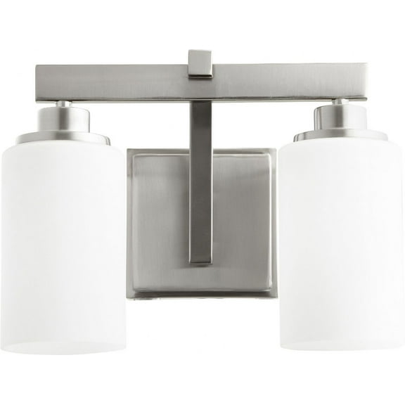Quorum Lighting - Vanity - Lancaster - 2 Light Bath Vanity in Transitional style