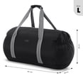 thumbnail image 4 of TOTTO Maleta Deportiva - Bolsa de Viaje | Grande | Plegable con Asa de Mano TEMA 37 negro G, 4 of 7