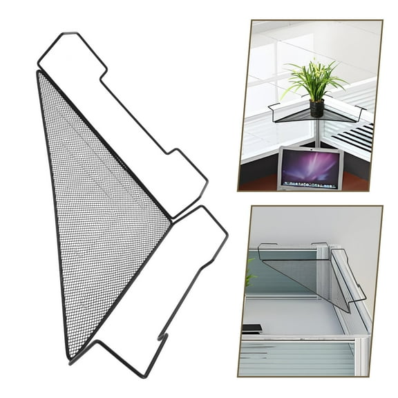 Raindrops Metal Wire Triangle Flower Stand Plant Pot Rack Decorative Gardening Shelf