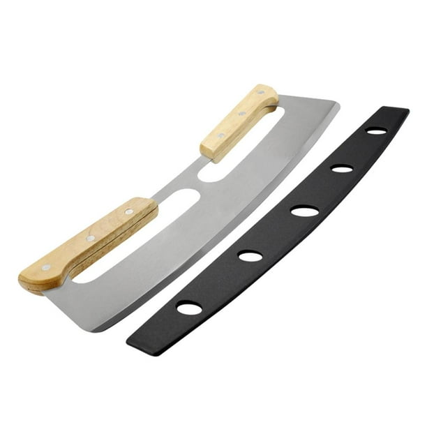 Cortador De Pizza Con Mango Cortador De Pizza De Acero Inoxidable Con Cubierta Protectora Para Utensilios De Cocina