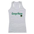 thumbnail image 1 of W Republic 557-221-HGY-01 Women George Mason Patriots Script Tank T-Shirt, Heather Grey - Small, 1 of 1