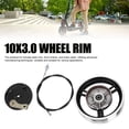thumbnail image 3 of Electric Scooter Wheel Rim, 10X3.0 Wheel Rim Brake Cable  for Mini Electric Bike, 3 of 7