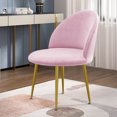 thumbnail image 1 of Duckbill Chair Cover Velvet Stretch Slipcover For Dining Kitchen Office Hotel 1Pc, 1 of 7