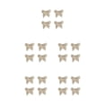 thumbnail image 3 of Piezas decorativas de madera Matsuzay en forma de animales 100 piezas, 3 of 6