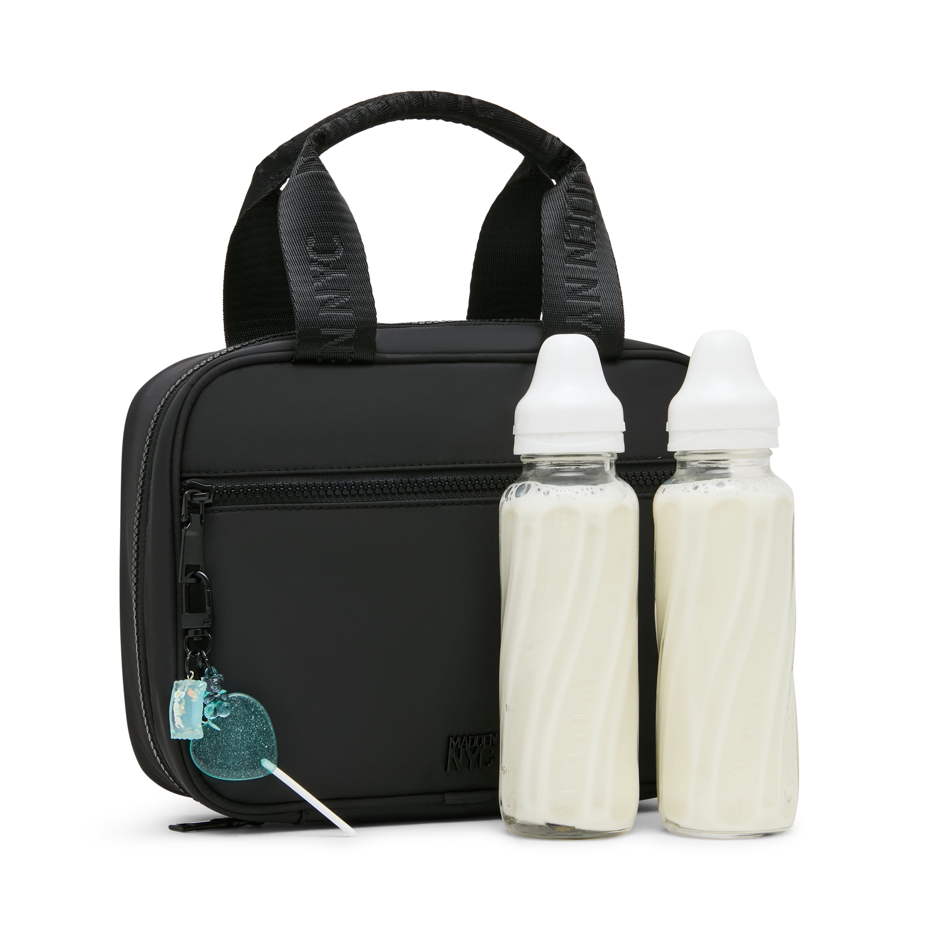 Madden NYC Zip Around Lunchbox, Black
