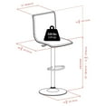 thumbnail image 3 of Winsome Spectrum 3Pc Pub Table set with stools, 3 of 9