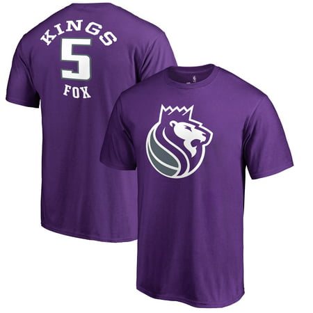 De'Aaron Fox Sacramento Kings Fanatics Branded Round About Name & Number T-Shirt -