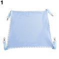 thumbnail image 2 of Flmtop Lit Hamac Cage Suspendue Confortable en Maille Ventilée pour Chat Chaton Chiot Animal Bleu, 2 of 8