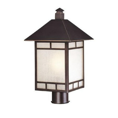 Acclaim Artisan 1-Light Outdoor Post Mount - Architectural Bronze - 9027ABZ