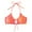 Orange, variant on ZQGJB Women Leopard Bikini Top Only - Supportive Swimsuit Top Adjustable Strap Large Bust Bathing Suit Top 2025 Cut Out Twist Swim Top(Gold,M)
