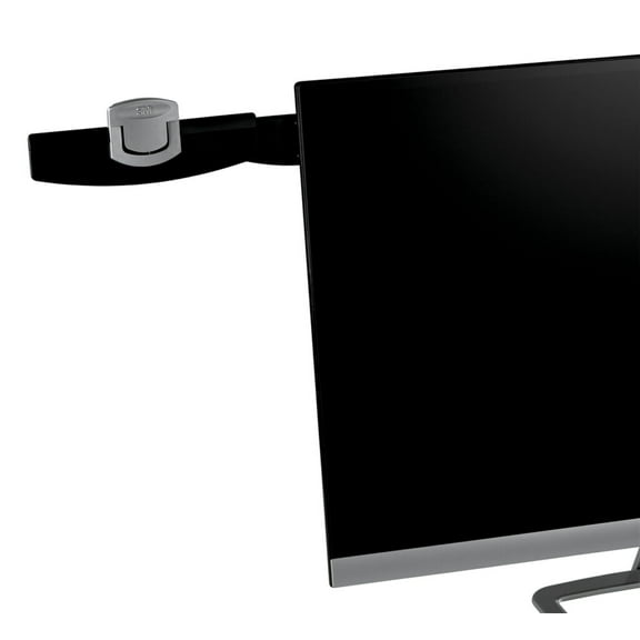 3M Monitor Mount Document Clip, 30 Sheet Capacity, Black (DH240MB)