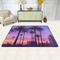 thumbnail image 2 of City Sunset Rugs Washable Cover Floor Rug Carpets Bathroom Decorations For Kitchen Bedroom Indoor 72"X48", 2 of 4