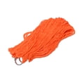 thumbnail image 1 of Naiovety Hamaca de red de malla de cuerda de nailon, columpio para dormir, cama colgante, jardín, senderismo, adultos, Camping, Picnic, Patio, carpas Naranja, 1 of 6
