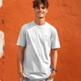 thumbnail image 4 of Dalix Lil Alien Heavy Cotton Short Sleeve Summer Tee Mens in White M Medium, 4 of 5