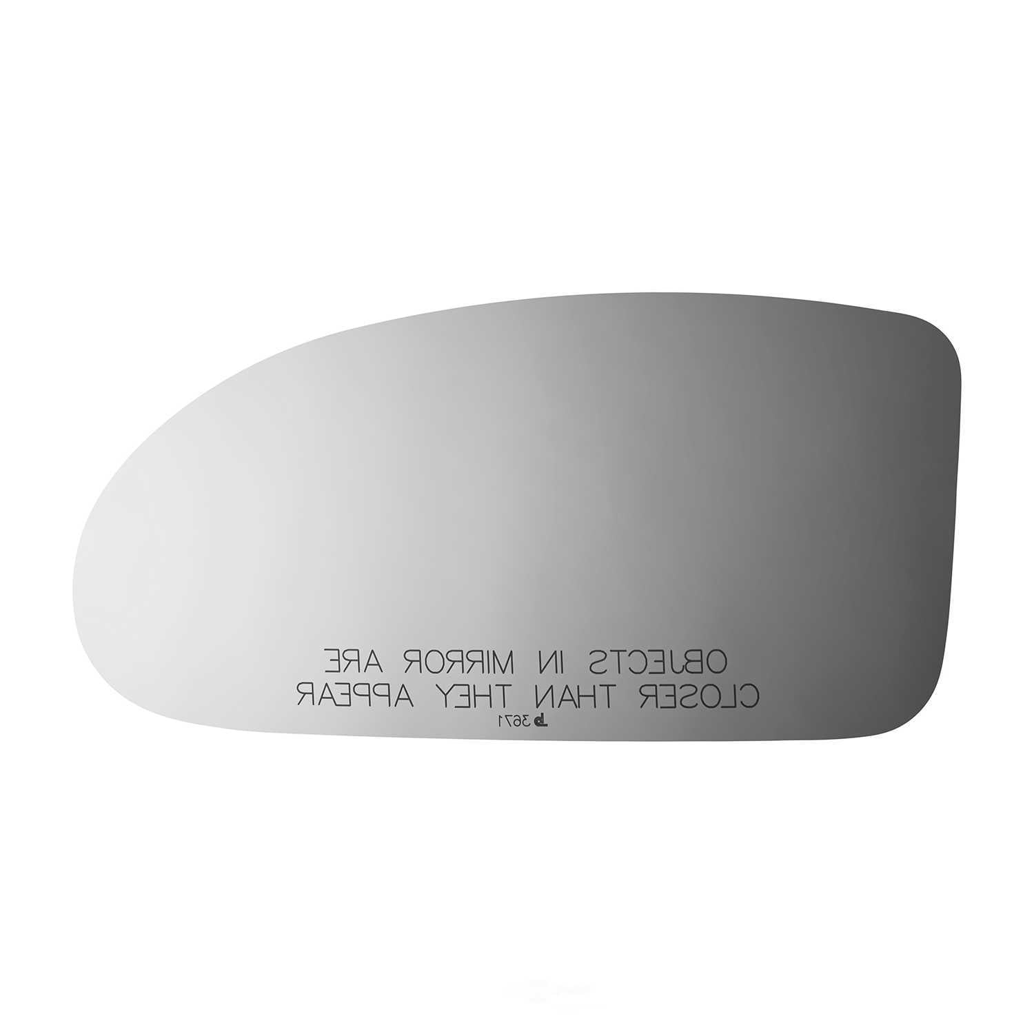 Burco Side View Mirror Replacement Glass - Clear Glass - 3671