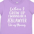 thumbnail image 4 of Inktastic Future Lawyer Like Mommy Boys or Girls Toddler T-Shirt, 4 of 5