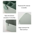 thumbnail image 4 of Organization and Storage QTOCIO Solid Color Bathroom Desktop Mirror Cabinet Storage Box Dressing Cosmetics Sink Bathroom Storage Rack Separable Installation, 4 of 5