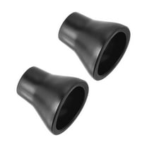 Uxcell Golf Ball Retriever Grabber Suction 2 Pack Putter Grip Suction Cup Pick Up Back Save for Picker Upper Tube Handles Black