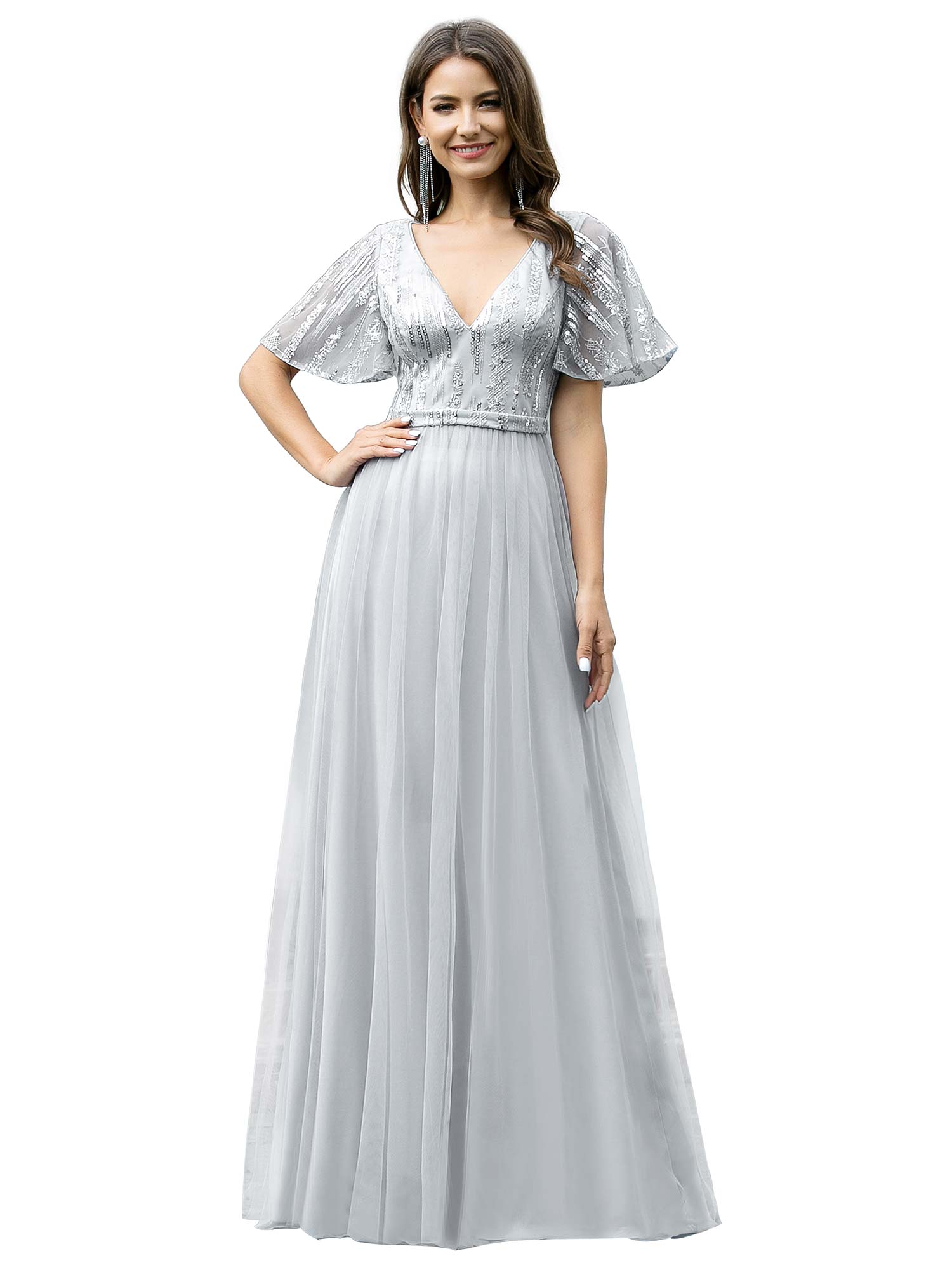 pleated patchwork dress