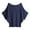 AW1-Navy, variant on Sweaters For Women Navy Boat Neck Short Sleeve Solid Color Soft Pullover Sweater