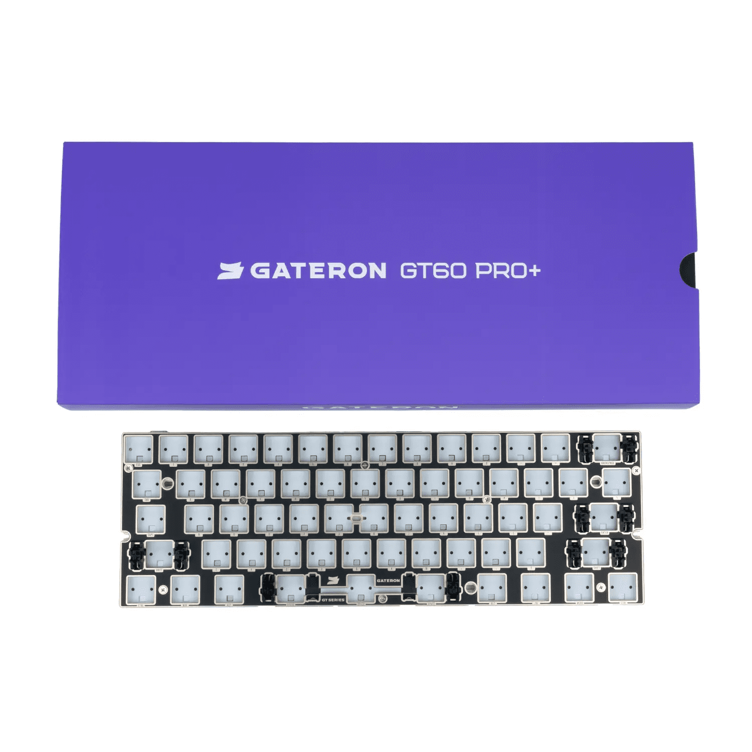 GATERON GT60 PRO+ HE Magnetic Keyboard PCB - 60% Layout, 8K Polling Rate, Waterproof, ENIG Plating, for Magnetic Gaming Keyboard