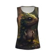 thumbnail image 5 of Goofa Cute Leaf Animal Printed Womens Workout Tops for Women Sleeveless Yoga Shirts Athletic Running Tank Tops Sleeveless Gym Clothes Workout Apparel-Large, 5 of 9