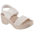 thumbnail image 3 of Sandalia Skechers CALI DAY Doble Banda Tejida Elástica Blanco Roto, 3 of 3