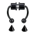 thumbnail image 1 of 316L Stainless Steel Nose Hoop Rings Body Jewelry For Women And Men Secure Locking Mechanism Comfortable Lightweight Design, 1 of 1