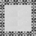 thumbnail image 1 of Ahgly Company Indoor Square Patterned Gray Area Rugs, 4' Square, 1 of 6
