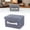 Grey, variant on USUERY Fabric Folding Storage Box With Lid Drawer Organizer For Clothes Socks Scarves Ties Wardrobe Stacking