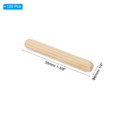 thumbnail image 2 of 1/4" x 1-3/8" Wood Dowel Pins Fluted Wooden Dowels for Furniture Projects, 120 Pack, 2 of 6
