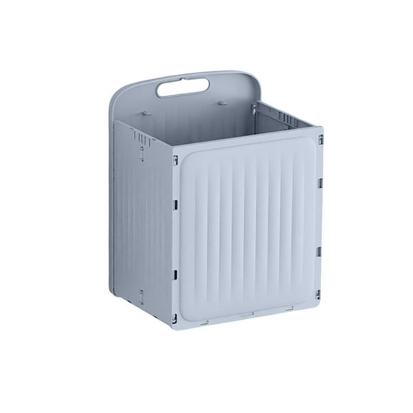 Caja de Almacenamiento Plegable Caja de Almacenamiento Montada en la Pared, Almacenamiento de Armario, Cesta de Ropa Sucia, Caja de Almacenamiento Plana Plegable