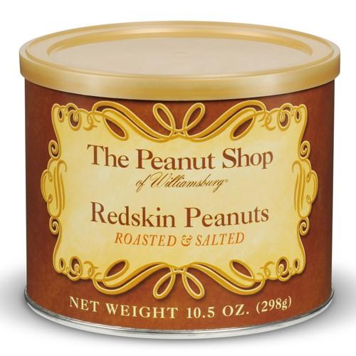Roasted and Salted Redskin Peanuts by Peanut Shop of Williamsburg (10.5