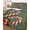 Green Red, variant on Quilt King Size Bedding Set, Christmas Reversible Summer Quilt 3 Pieces, Xmas Canes Berries Pine Cone Vintage Beige Lightweight Bedspreads Coverlets with 2 Pillow Shams for All Seasons